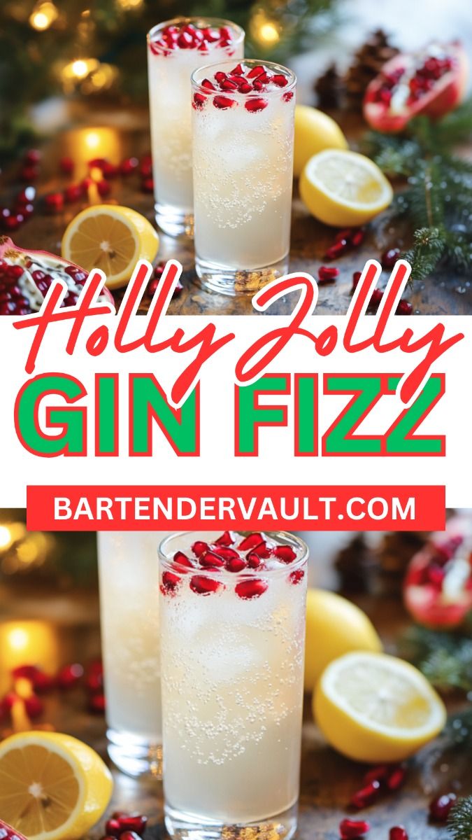 Holly Jolly Gin Fizz