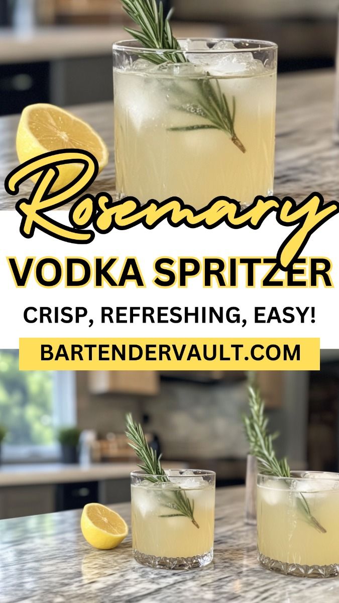 Rosemary Vodka Spritzer