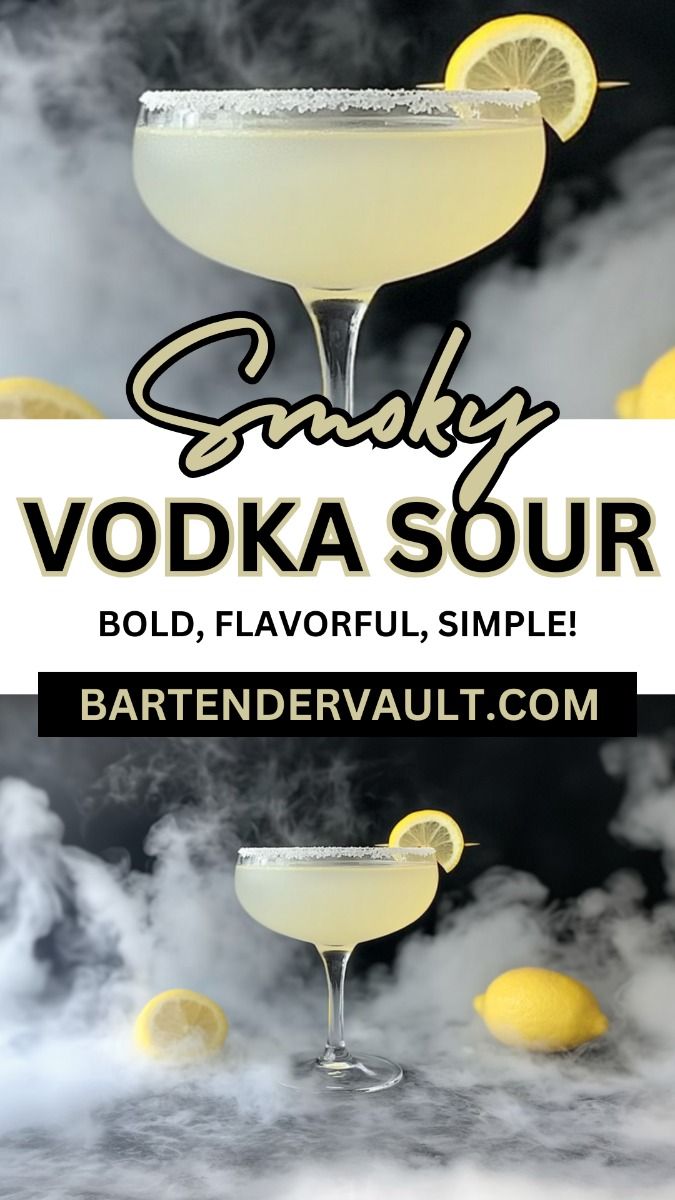 Smoky Vodka Sour