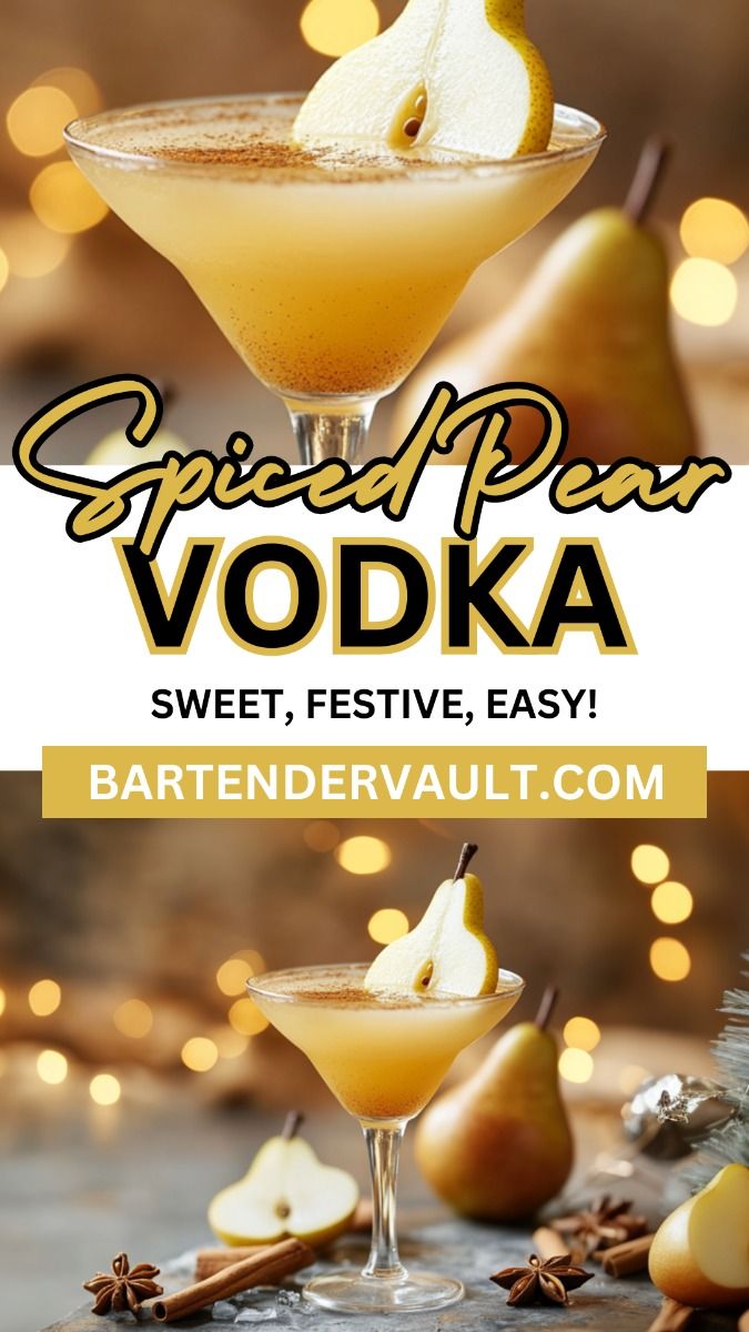 Spiced Pear Vodka