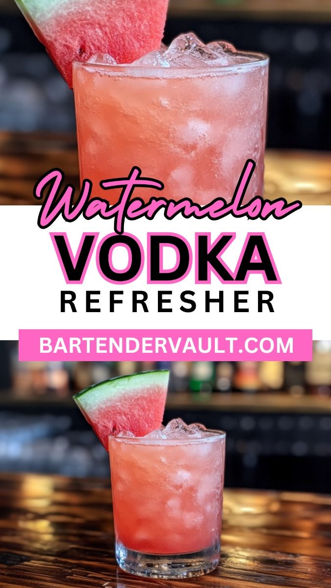 Watermelon Vodka Refresher