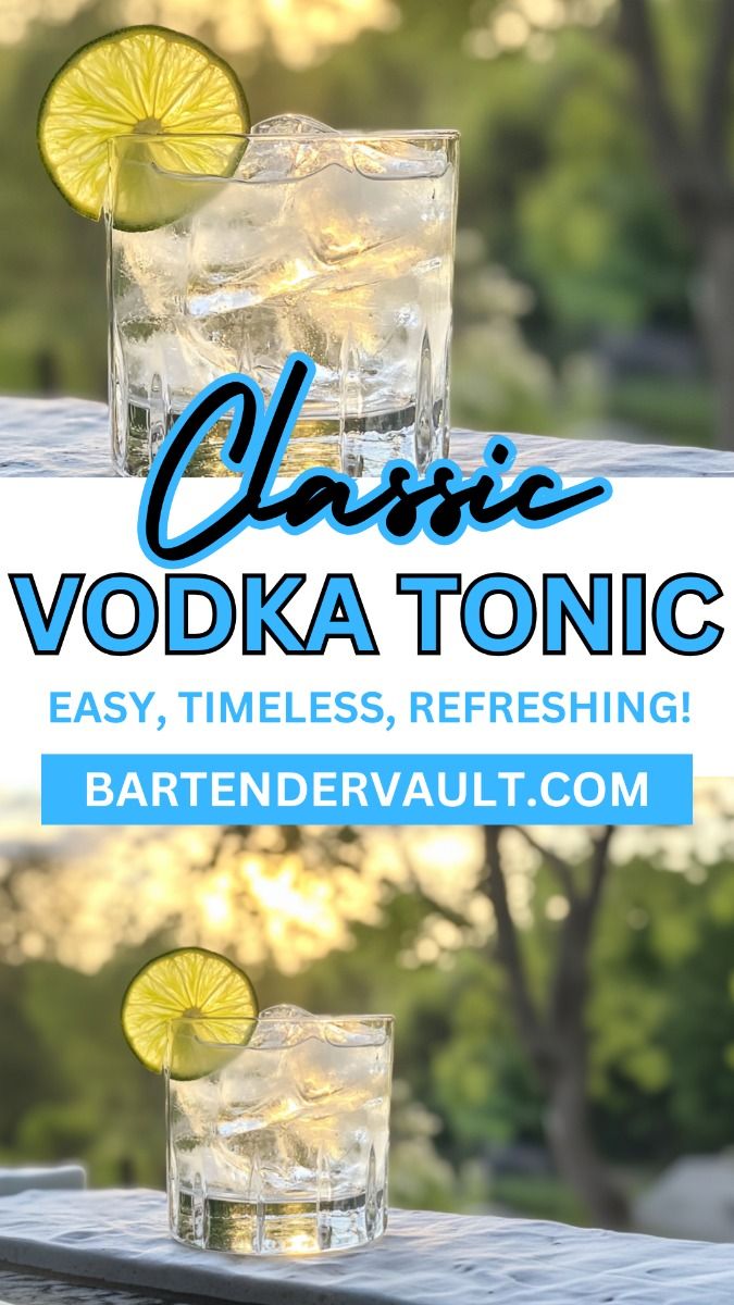 classic vodka tonic