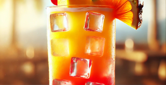 tropical sunrise punch