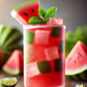 Watermelon Mojito 2 watermelon mojito